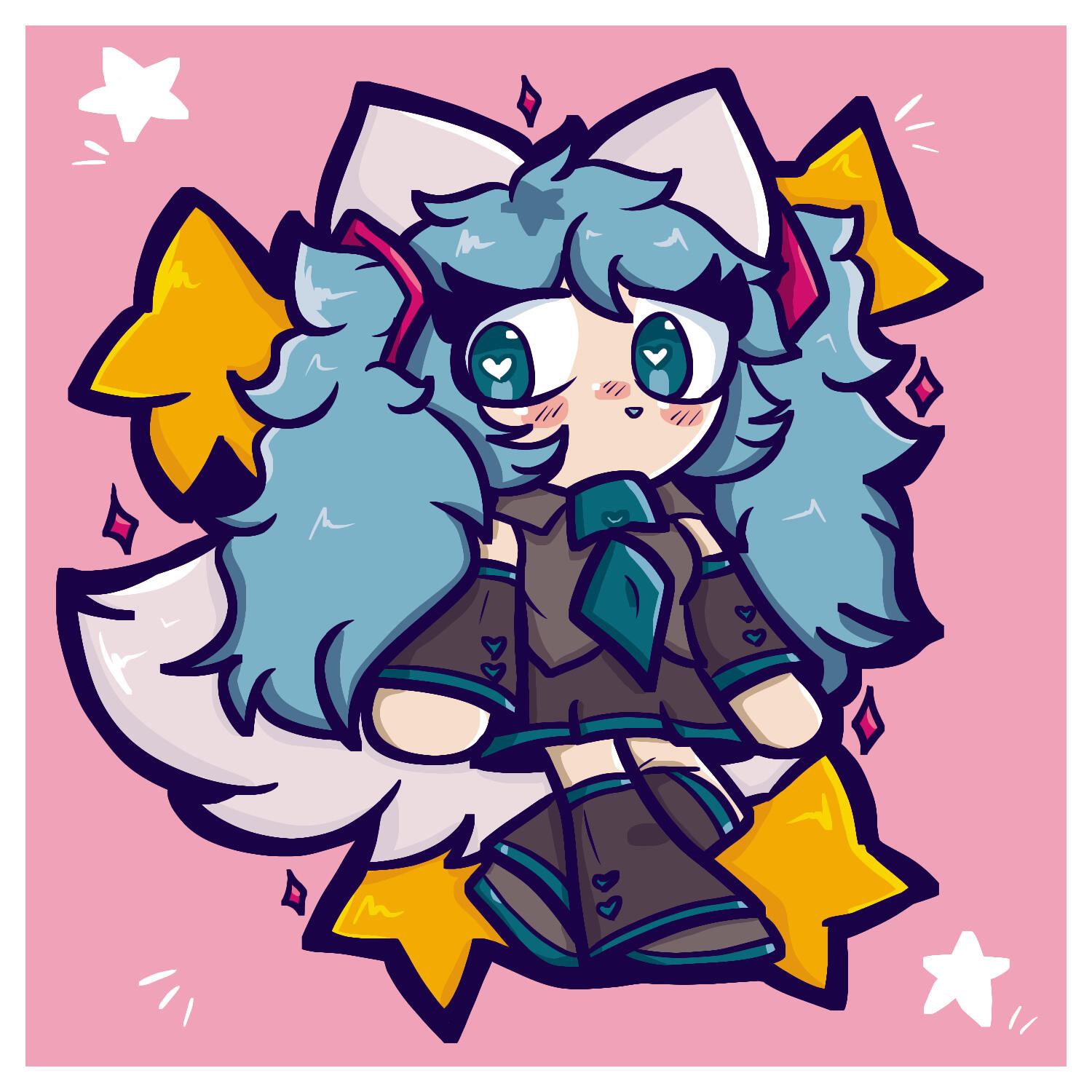 Star Miku Cat